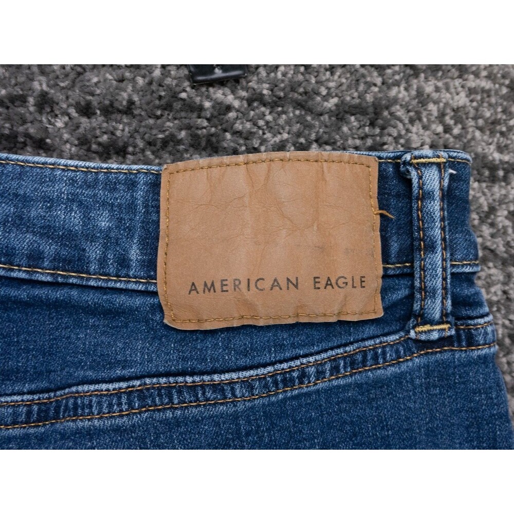American Eagle Jeans Mens 31x32 Actual 31x31 Blue Original Bootcut Stretch Denim - Picture 15 of 15